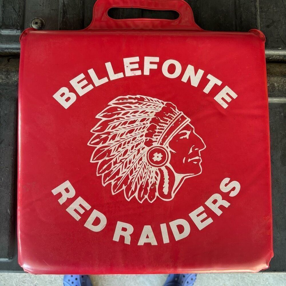Bellefonte Red Raiders 14x14 Vinyl Bleacher Seat Cushion